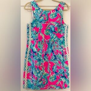 Lilly Pulitzer sz 4 lobsters in love shift dress